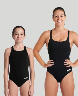 Arena Team Solid Black Swim Pro Suit - Atlantis Aquatics - K&B Sportswear