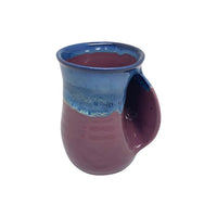 Tea/Coffee Handwarmer Ceramic Mug - Right Hand & Left Hand