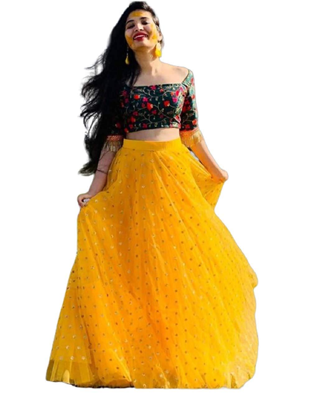 yellow colour dress for women