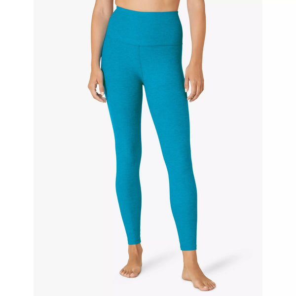 Beyond Yoga Spacedye High Waisted Midi Leggings (Electric Peach Heather)  Women's Casual Pants - ShopStyle