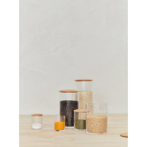 Hawkins New York Simple Wood Kitchen Accessories - Utility Canister