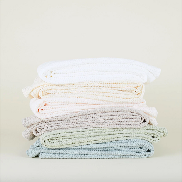 Hawkins New York Cotton Waffle Towels, 12 Colors, 3 Sizes