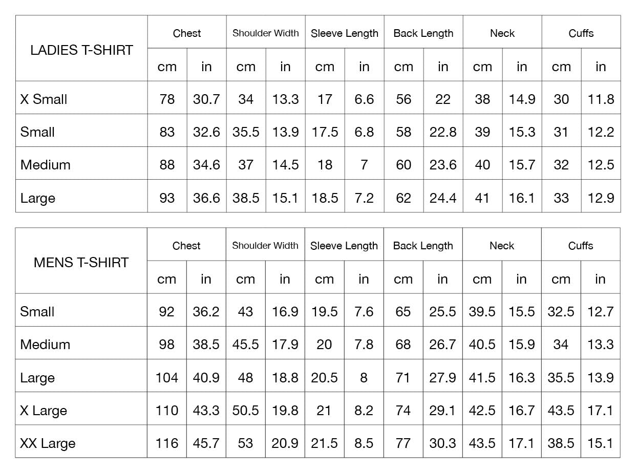 Cdg Play Size Chart