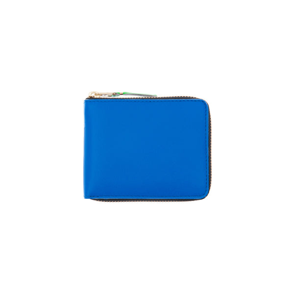 COMME DES GARÇONS Super Fluo Wallet - Blue / SA7100SF – COMME des ...