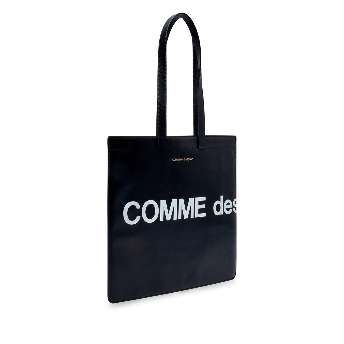 COMME DES GAR ONS Huge Logo Tote Bag  Black SA9001HL 