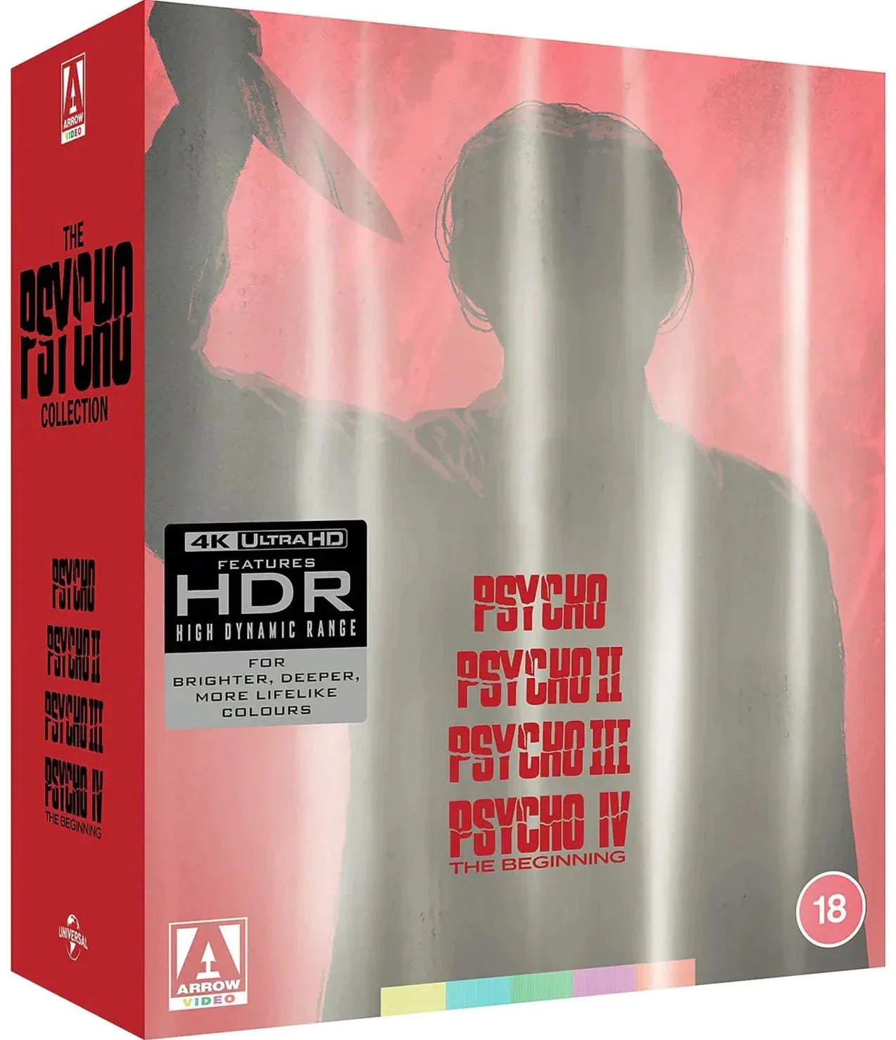 The Psycho Collection (4K UHD, Limited Edition, Region Free/B) *See Note*