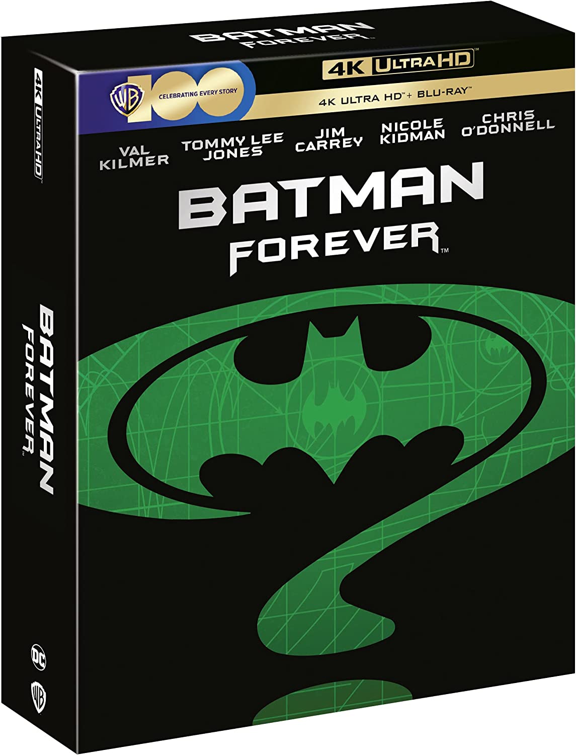Batman Forever (4K UHD, Ultimate Collector's Edition Steelbook, Region –  Orbit DVD