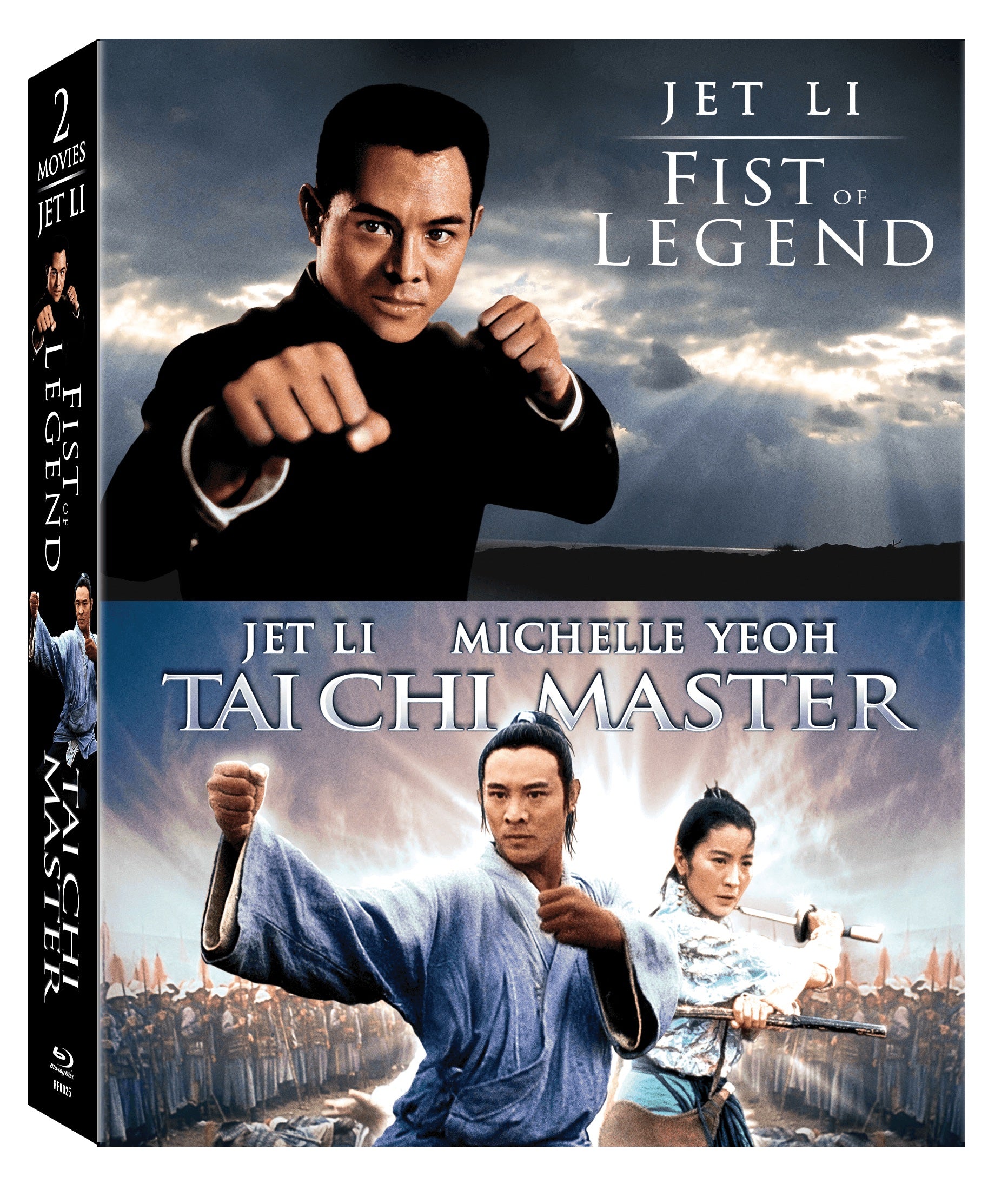 Jet Li 2 Movie Collection: Fist Of Legend & Tai Chi Master (Limited Ed –  Orbit DVD