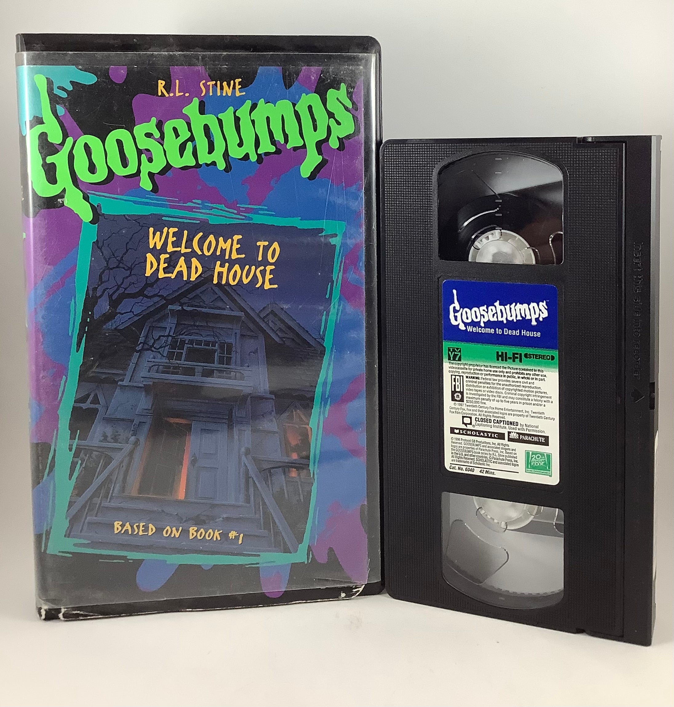 goosebumps welcome to dead house vhs