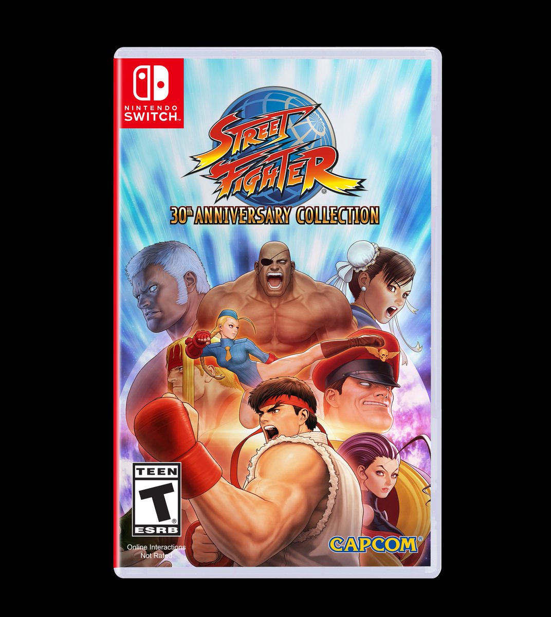 Street Fighter 30th Anniversary Collection Switch USED