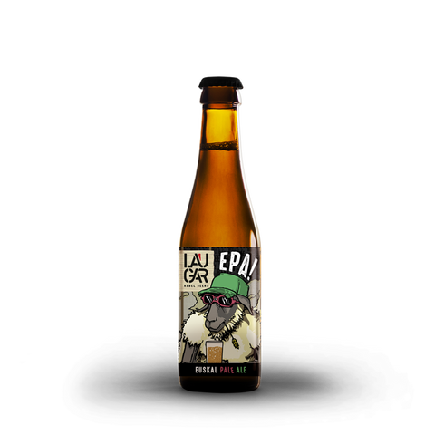 Laugar EPA! - American Pale Ale (botella 33cl, pack de 6 botellas) - Laugar Brewery