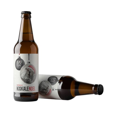 Laugar KISKALE NOEL - Christmas Ale (botella 66cl) - Laugar Brewery