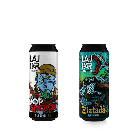 Laugar Pack SESSION IPA (Pack de 12 latas) - Laugar Brewery