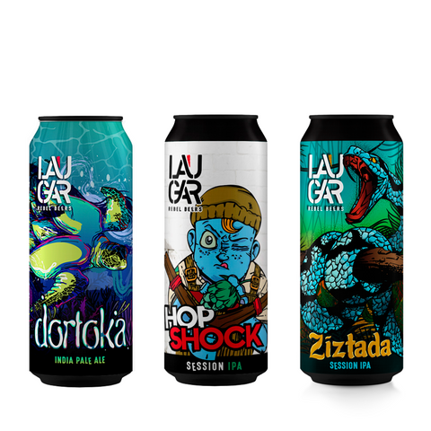 Laugar Pack HOPHEAD (Pack de 12 latas) - Laugar Brewery