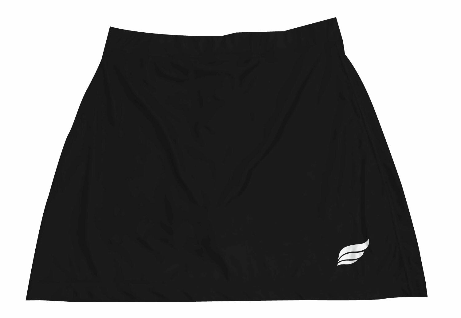 black bowling skort