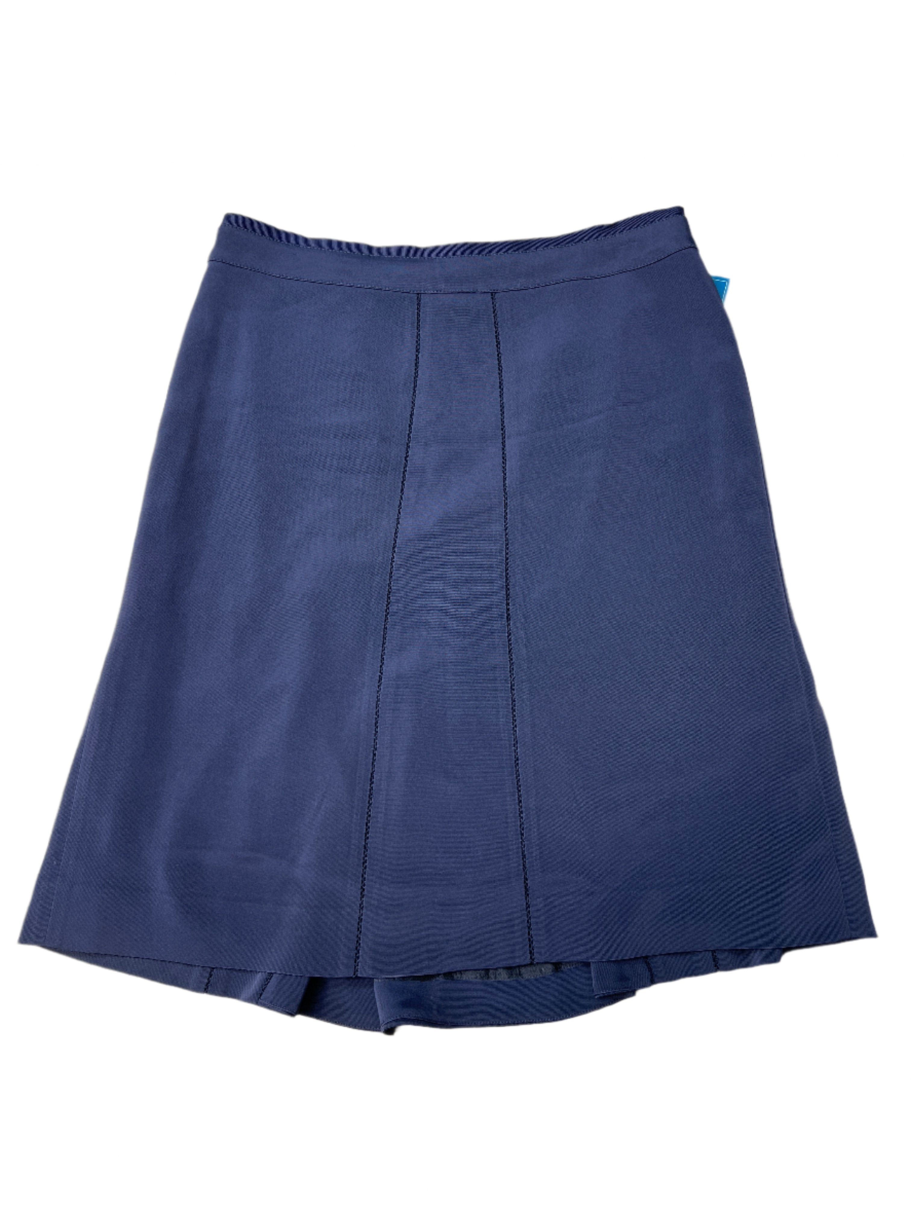 Skirt Designer By Tory Burch In Navy, Size: 6