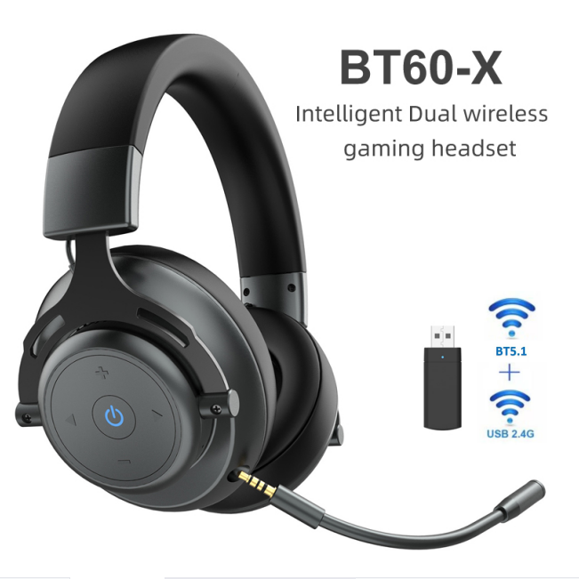 blad maandelijks eigendom abingo bluetooth 2.4G dual Wireless gaming headset BT60-X – abingoheadphone