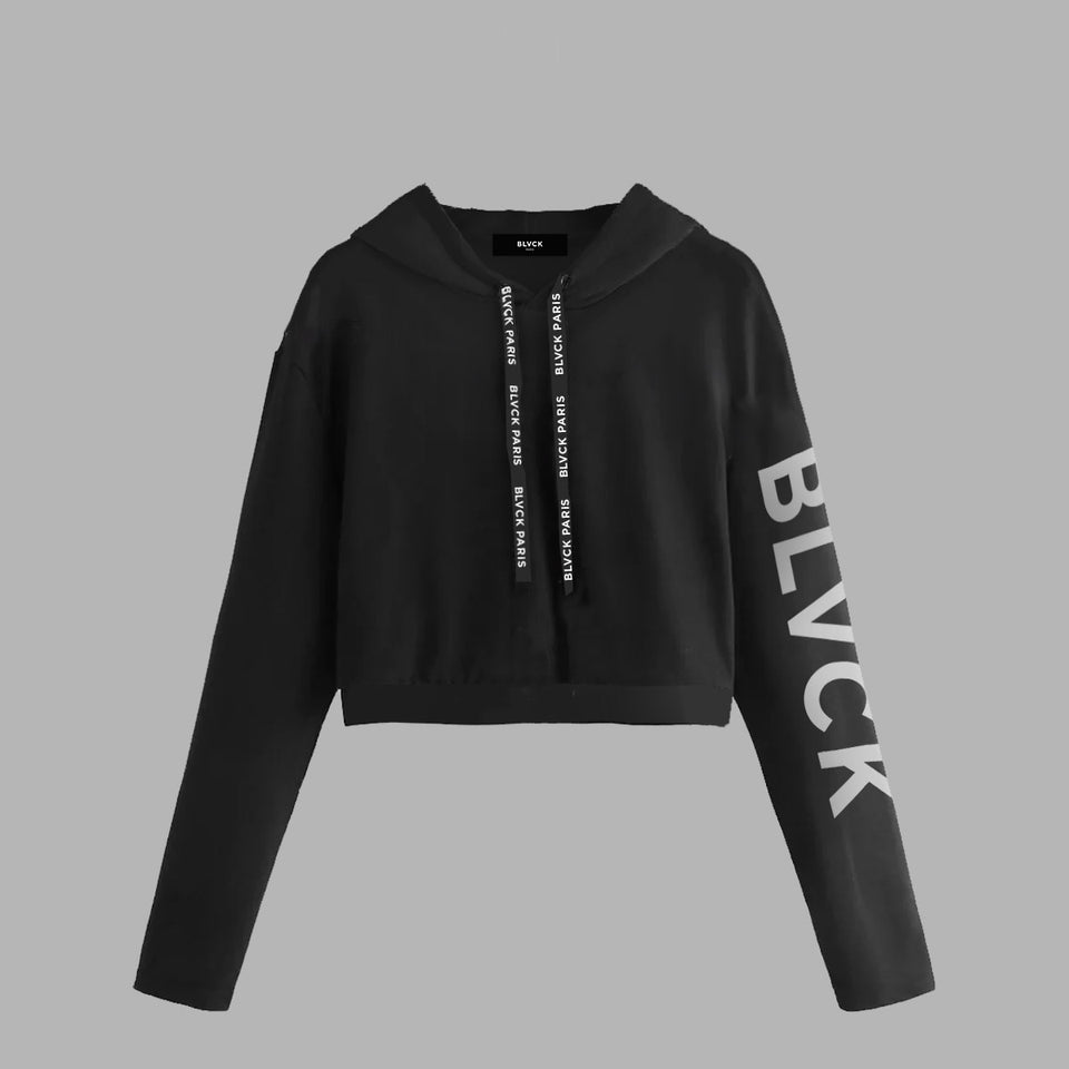 Blvck Hoodie Zipper Roses – Blvck Paris