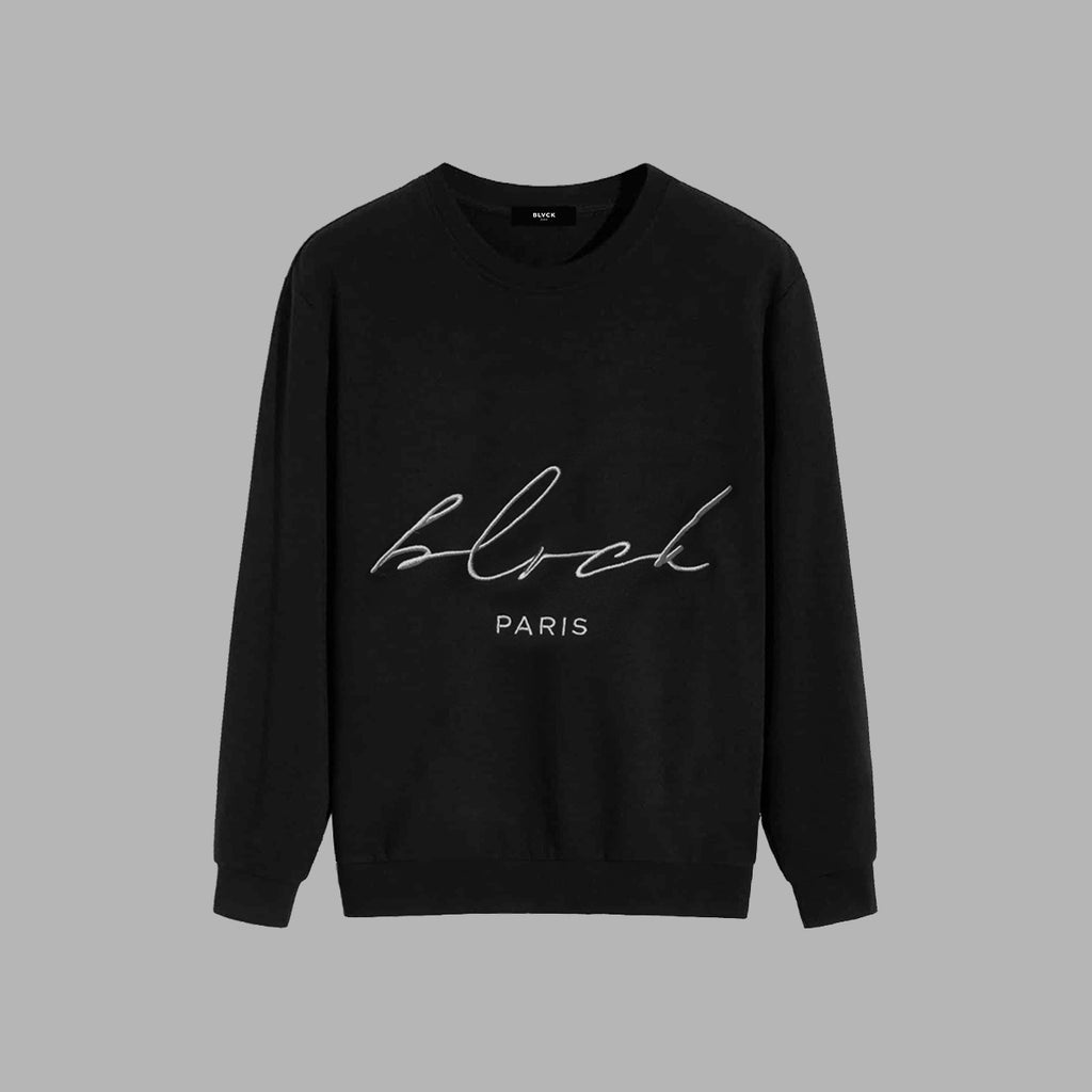 Blvck Signature Sweater – Blvck Paris