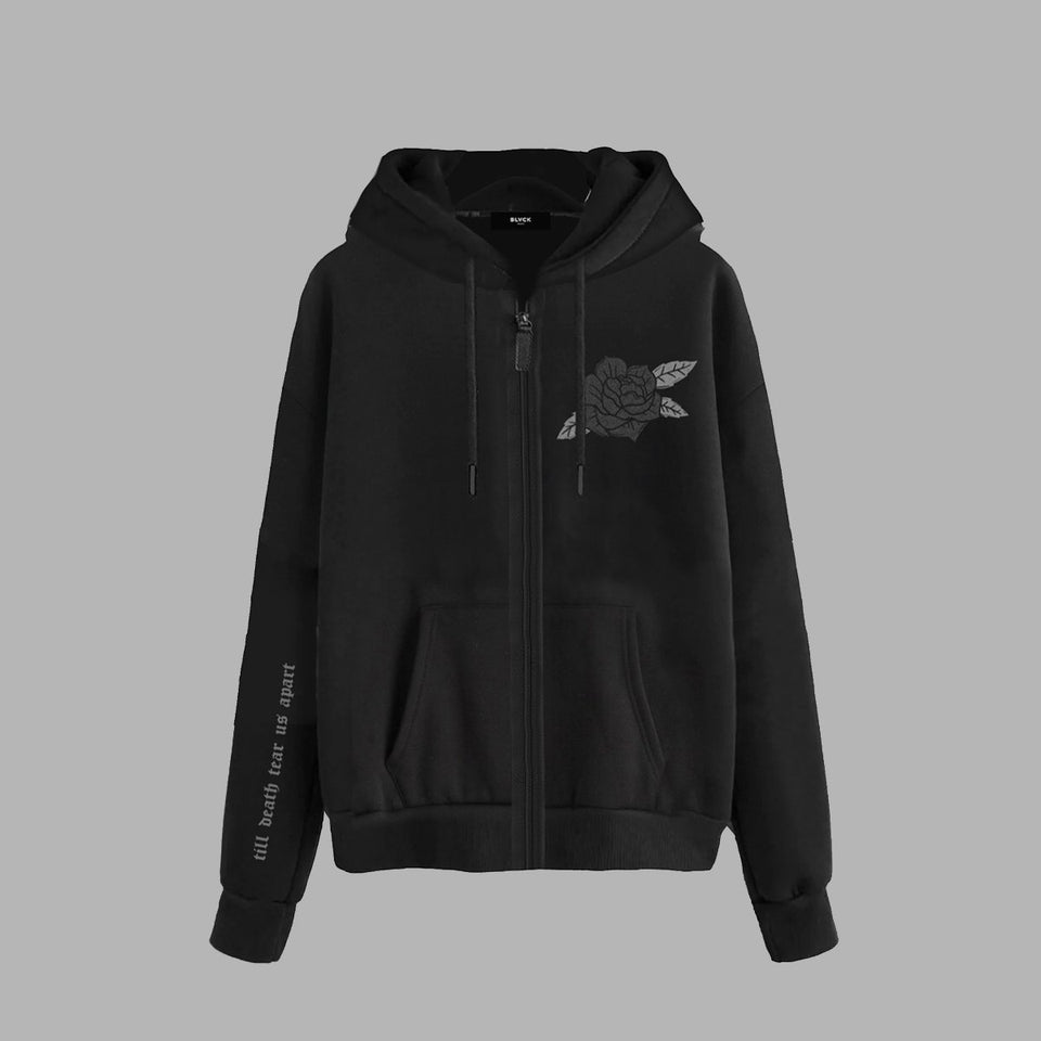 Blvck Roses Hoodie – Blvck Paris