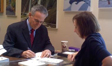 Pictures & Sketches From Mark's Trunk Show at Conti Jewelers - Mark Schneider Design