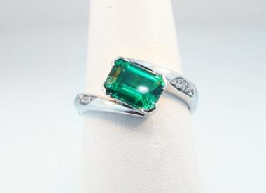 Cosmic Emerald Ring - Mark Schneider Design