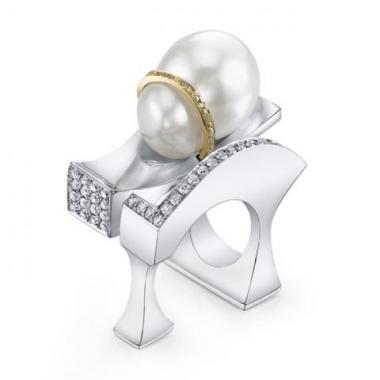 Contempo Pearl Ring - From Sketch to Finished Piece - Mark Schneider Design