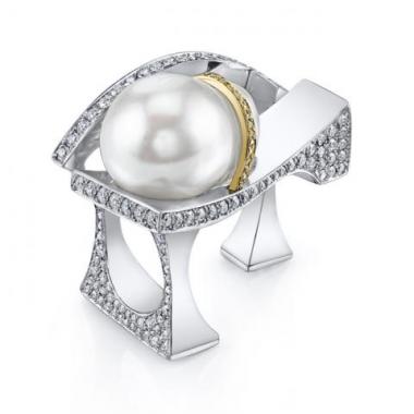 Contempo Pearl Ring - From Sketch to Finished Piece - Mark Schneider Design