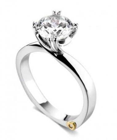 Brides Features Two MS Engagement Rings! - Mark Schneider Design