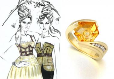 Fashion & Jewelry Trend: Honeycomb Motifs - Mark Schneider Design