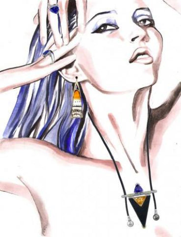 Tanzanite Portrait by Chelsea - Mark Schneider Design