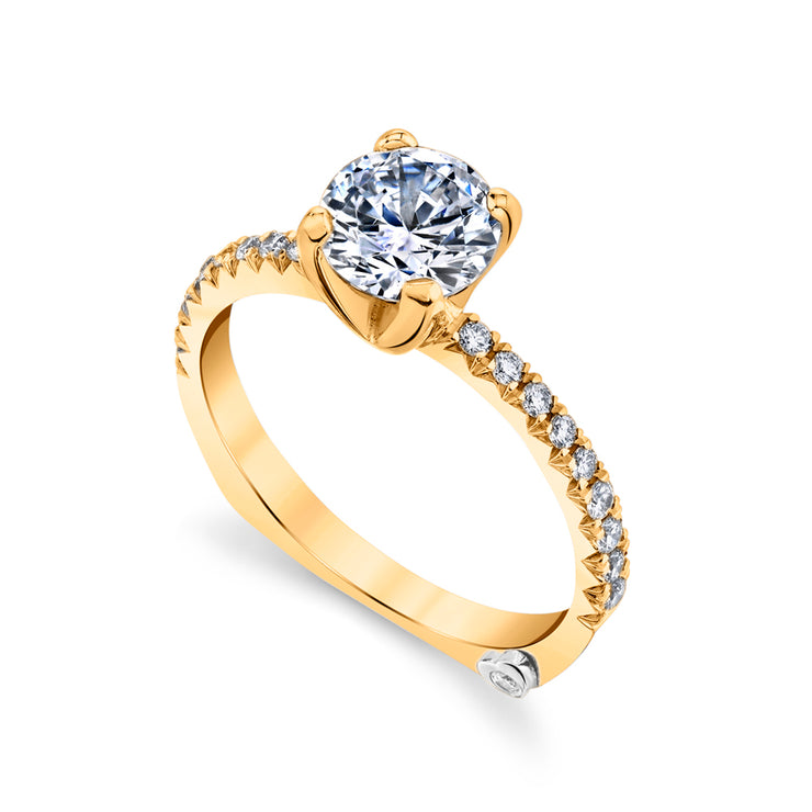 Dapper Engagement Ring | Mark Schneider Design