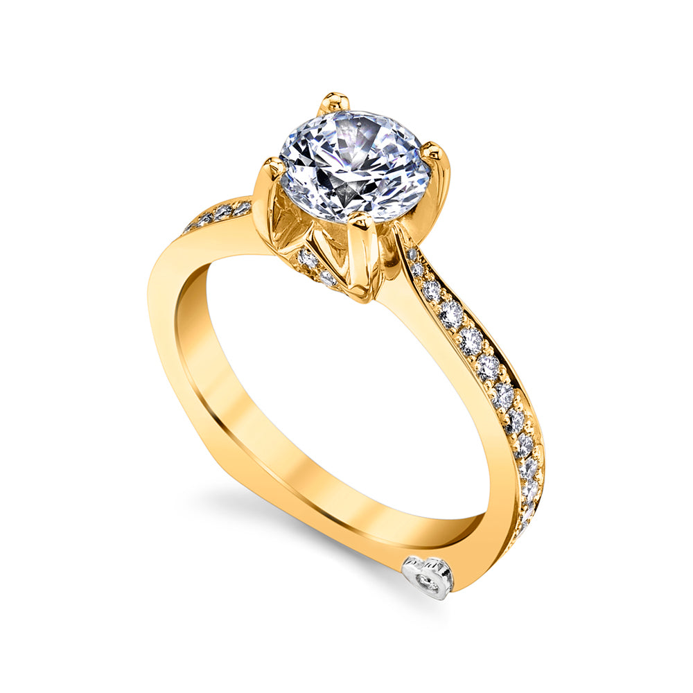 Fantasy Engagement Ring | Mark Schneider Fine Jewelry