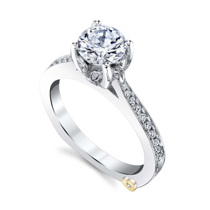 Finesse Engagement Ring | Mark Schneider Design