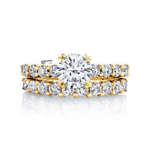 Yellow Gold | Reflection-engagement-ring