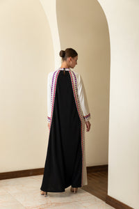 Winter Border embroidery Kaftan - Anmar Couture