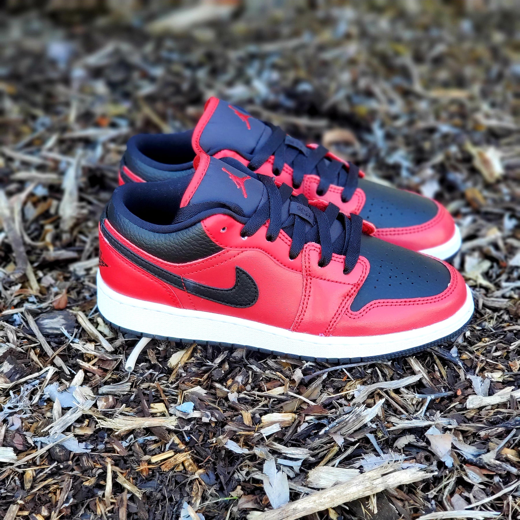 AIR JORDAN 1 LOW GS REVERSE BRED – PRIVATE