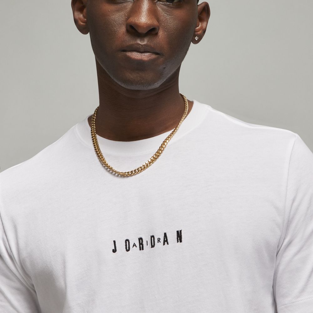 Jordan Air Men's Embroidered T-Shirt White – PRIVATE SNEAKERS
