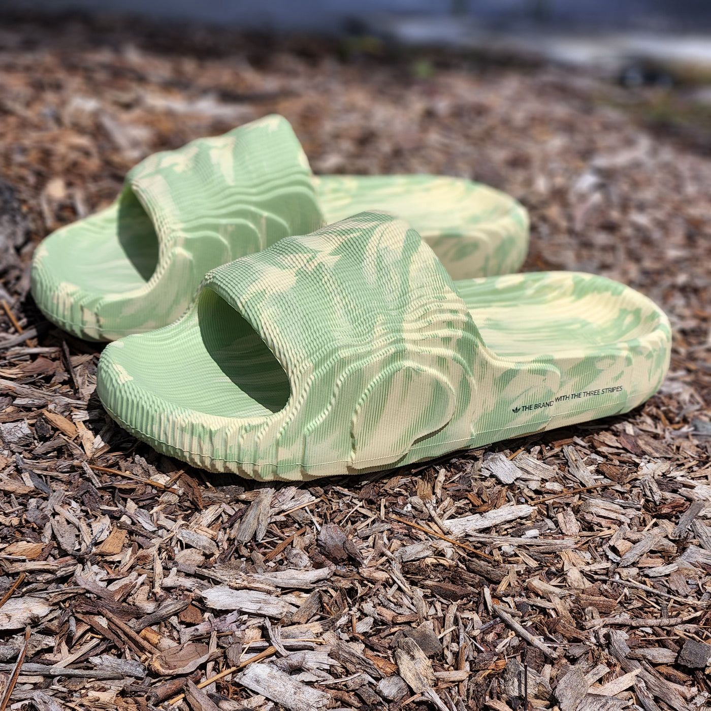 adidas Adilette22 Magic Desert Sand Lime