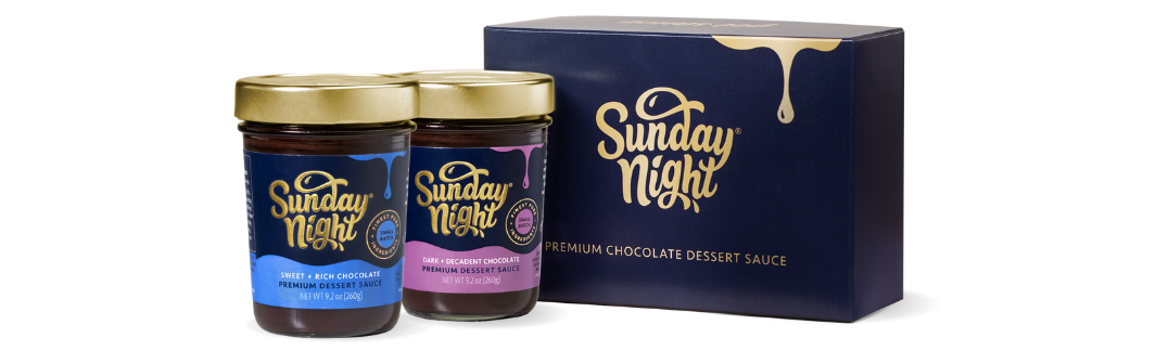 2-Pack Duo Holiday Gift for Christmas Hanukkah Eid and More with Sunday Night Foods 