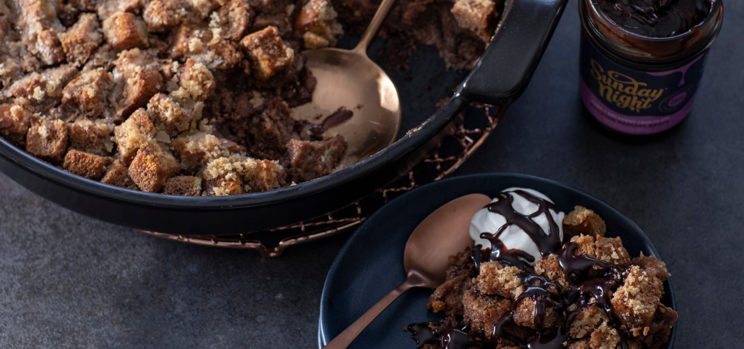 Chocolate Bread Pudding