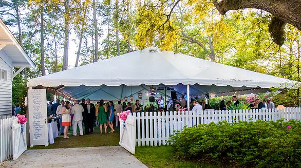 Backyard Tent Wedding Receptions Ruths House Event Rentals