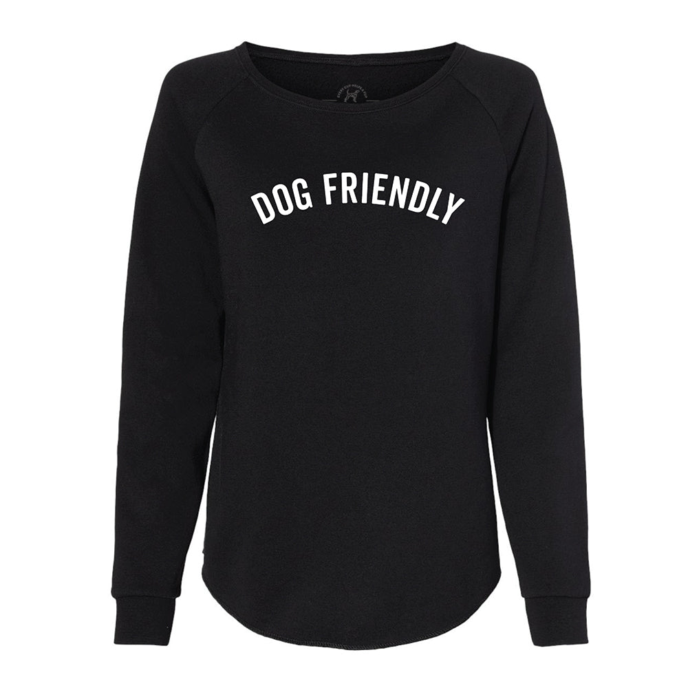 Women's Dog Friendly Classic Crewneck - Grounds & Hounds Coffee Co.