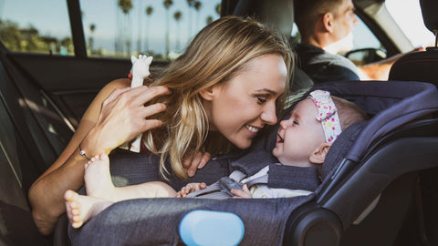 voyager en voiture avec un bébé