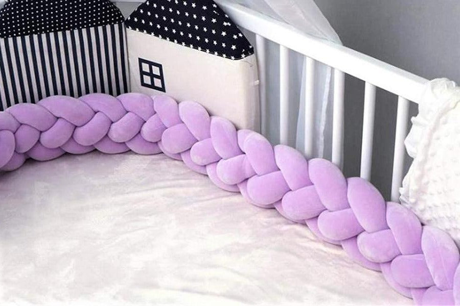 TWIST Tresse tour de lit bébé protection multifonctions 200 cm Vert -  Literie et meubles chambre bébé - Puériculture - Enfants, jouets et jeux