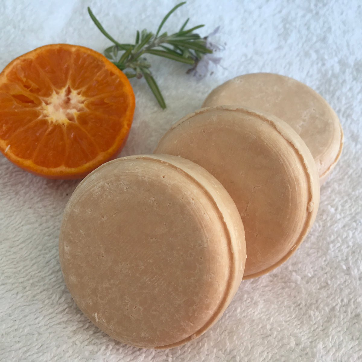 Refreshing Orange & Rosemary Shampoo Bar (Normal Hair)