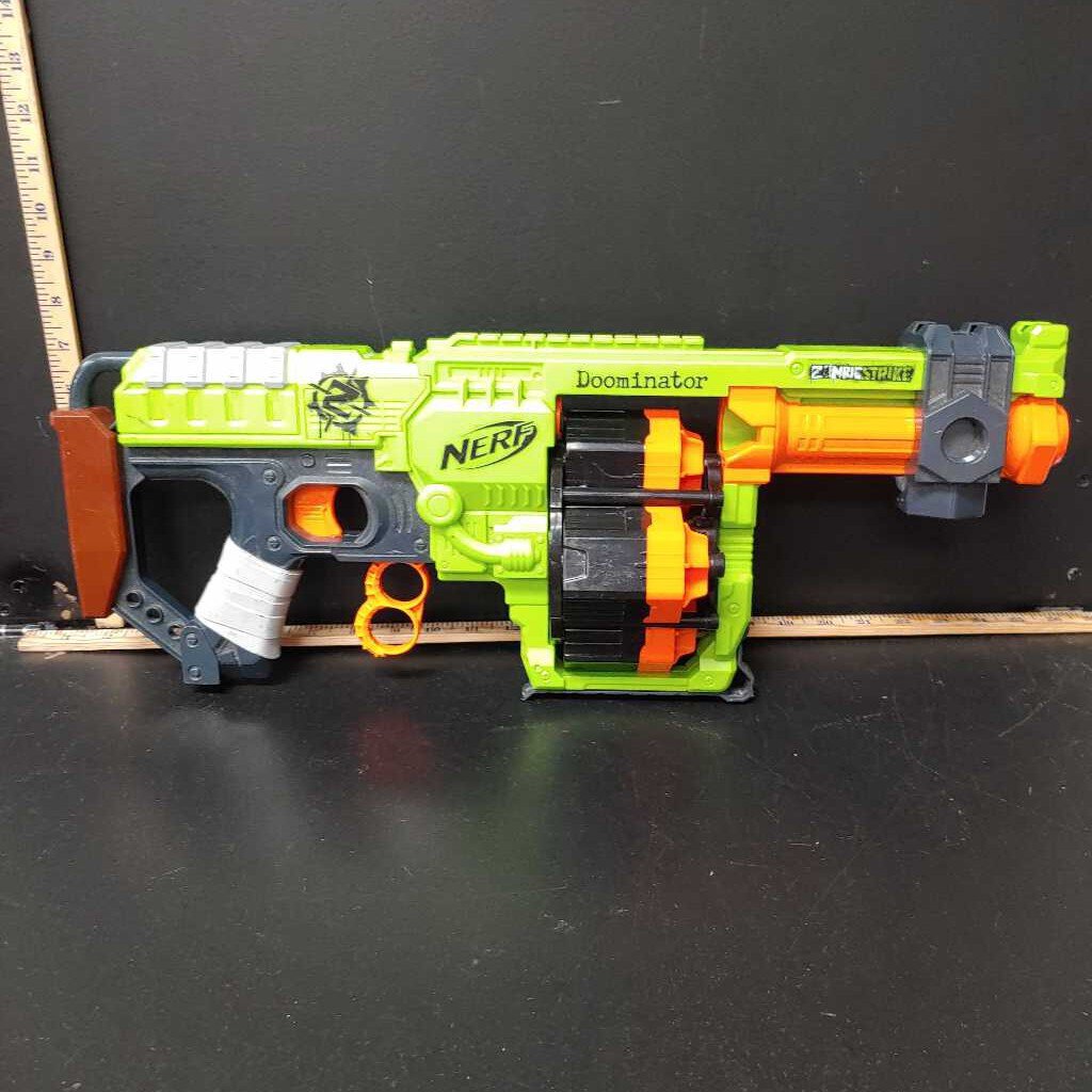 Zombie DOOMINATOR Blaster Gun with 4 Rotating Drums – Encore Kids Consignment