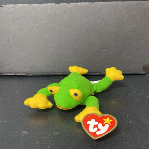 Smoochy the Frog Beanie Baby – Encore Kids Consignment