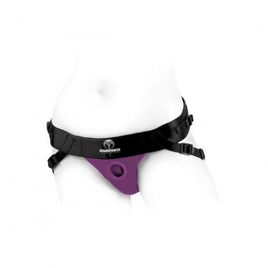 Plus Size Beginners Strap On Harness - Purple - PPS