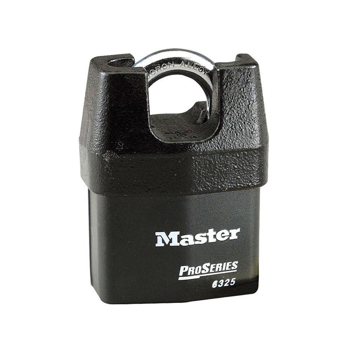 Master Lock 6325 ProSeries® Shrouded Laminated Steel Rekeyable Padlock ...